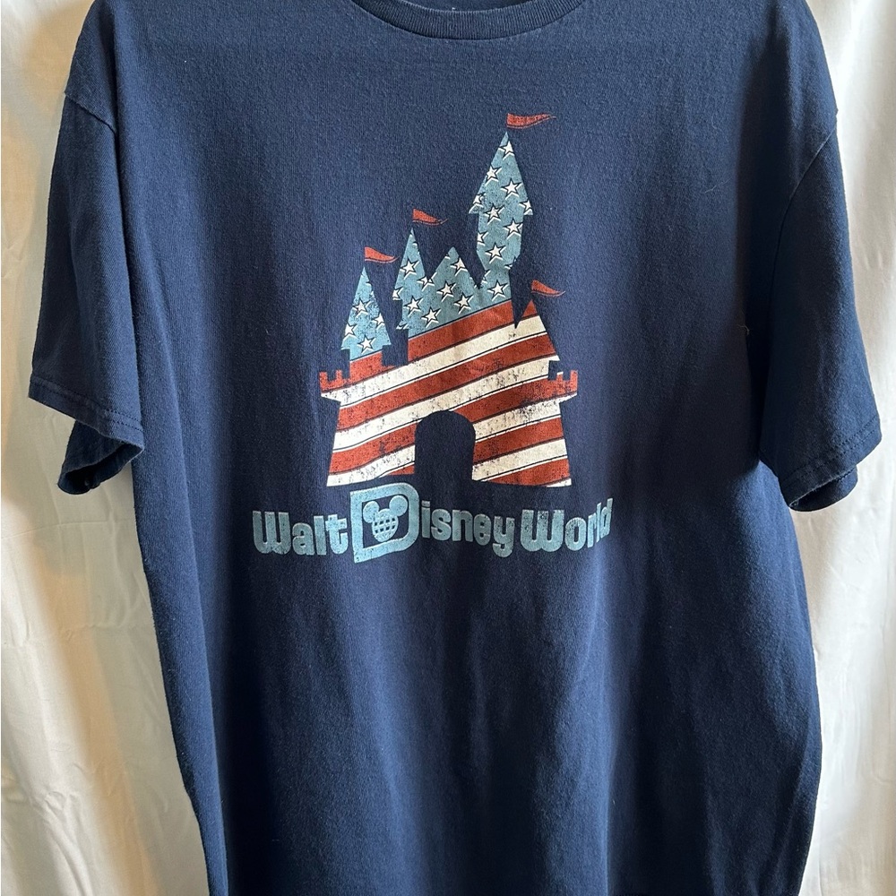 Disney Navy Blue Short Sleeve Tee